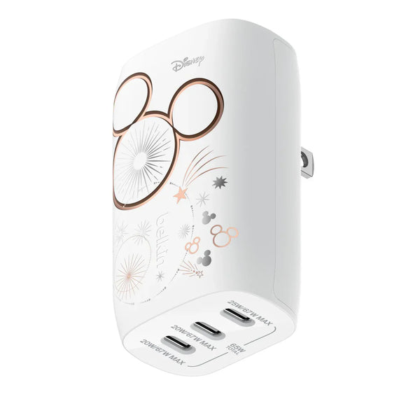 Belkin - Wall Charger - Lithium - Para Universal - Mickey 67W USB-C PD PPS 3 USB-