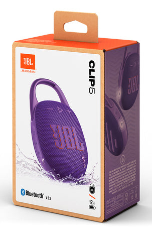 Parlante JBL Clip 5 Bluetooth Púrpura - Guatemala