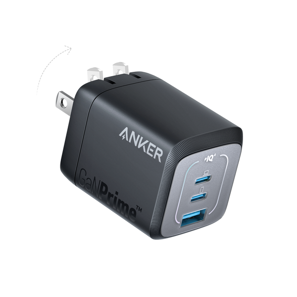Anker - Battery charger - Lithium - For Universal - Prime 67W GaN Wall Charger (3 Guatemala