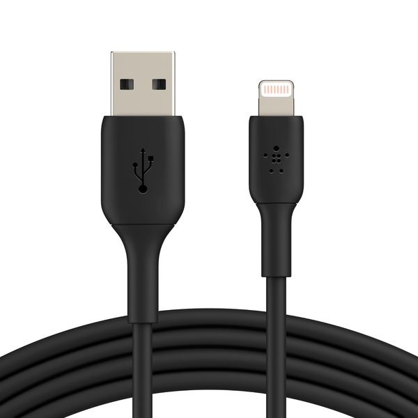 Belkin BOOST CHARGE - Lightning cable - Lightning male to USB male - 1 m - black - for Apple 10.5-inch iPad Pro; 12.9-inch iPad Pro (2nd generation); iPhone 11, 11 Pro, 11 Pro Max, 8, XR, XS, XS Max Guatemala