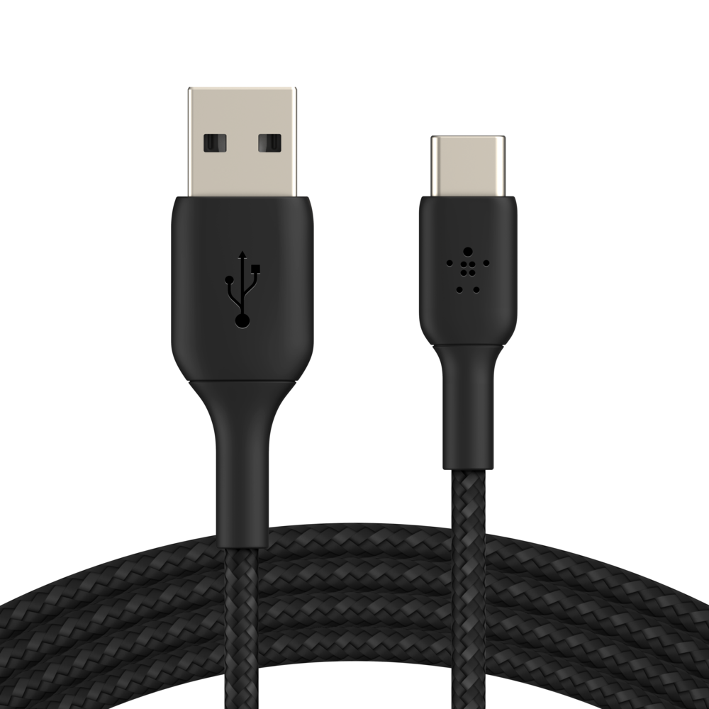 Belkin BoostCharge - Cable USB - 24 pin USB-C (M) a USB (M) - 1 m - negro Guatemala
