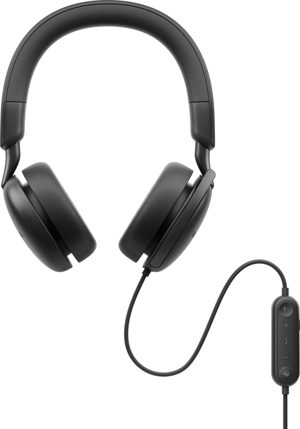 Dell - WH5024-DWW - Headset - Wired - USB-C - Black Guatemala