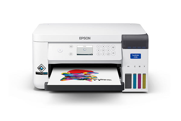 Epson SureColor F170 - Impresora - color - sublmación de color - rellenable - 216 x 1199 mm - 1200 x 600 ppp - capacidad: 150 hojas - USB 2.0, Wi-Fi(n), LAN Guatemala