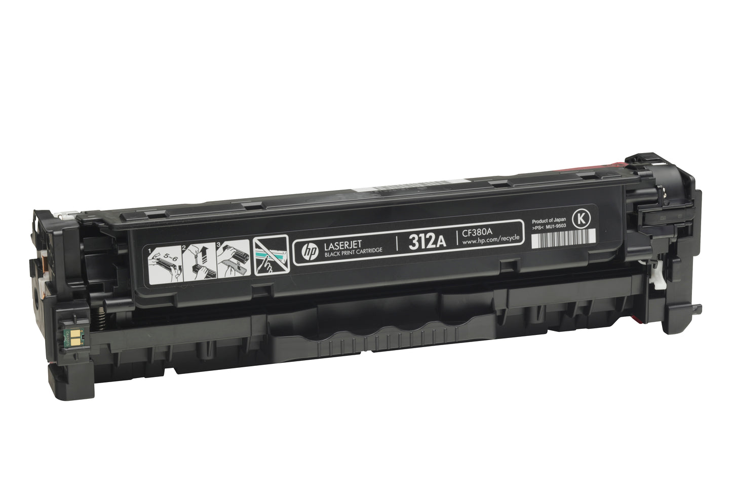 HP 312A - Negro - original - LaserJet - cartucho de tóner (CF380A) - para Color LaserJet Pro MFP M476dn MFP M476dw MFP M476nw Guatemala