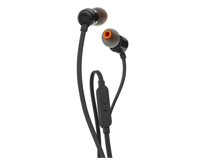 Audífonos JBL Tune 110 con Cable Negro - Guatemala