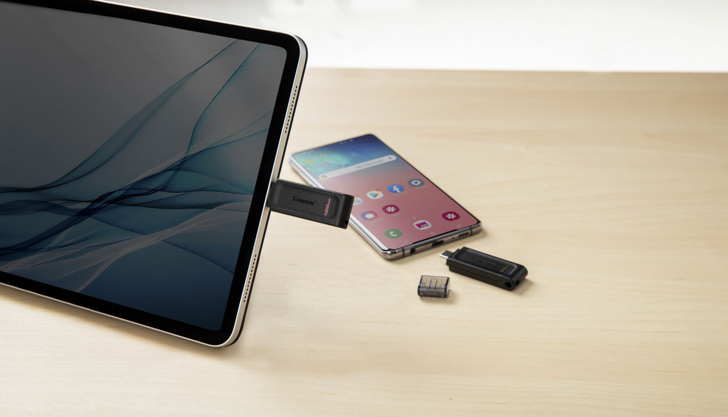 Kingston DataTraveler 70 - Unidad flash USB - 128 GB - USB-C 3.2 Gen 1 Guatemala