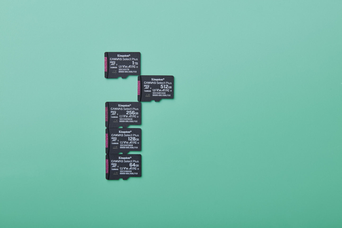 Kingston - Flash memory card - microSDHC - 128GB microSDXC Canvas Select Guatemala