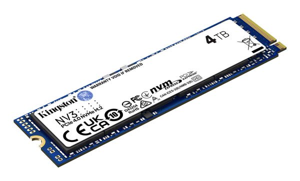 Kingston - Internal hard drive - 4 TB - Solid state drive - NV3 M.2 2280 NVMe Guatemala