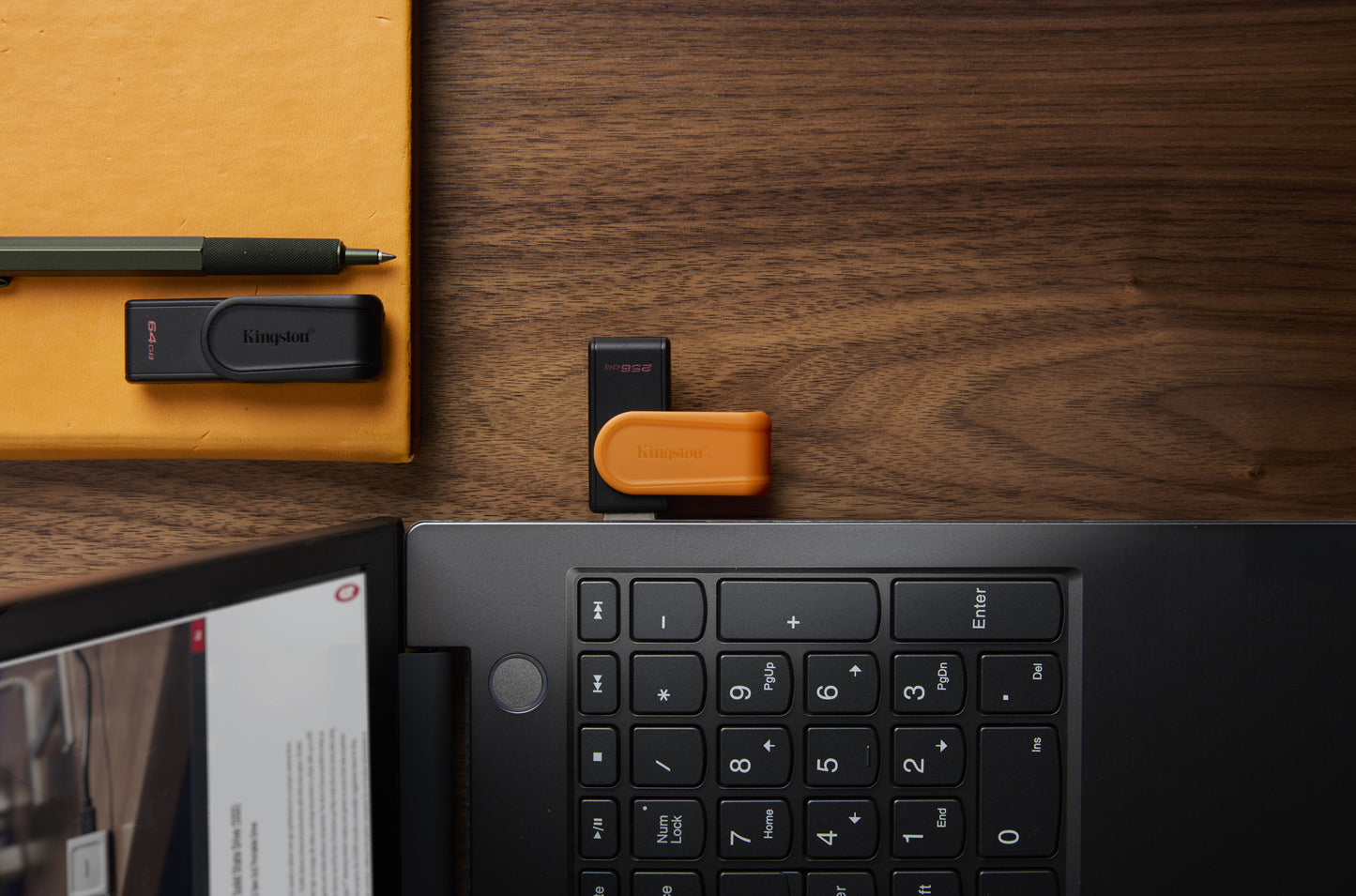 Kingston - USB flash drive - USB 3.2 Gen 1 - Exodia S Black Orange Guatemala