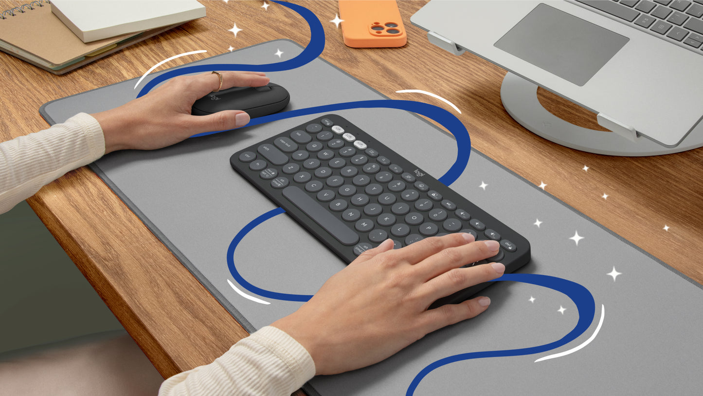 Logitech - Keyboard - Wireless - Graphite Guatemala