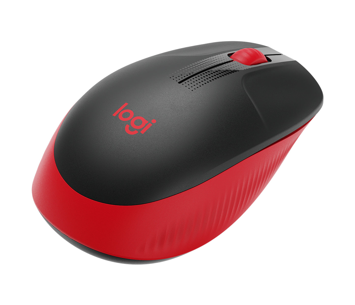 Logitech M190 - Ratón - óptico - 3 botones - inalámbrico - receptor inalámbrico USB - rojo Guatemala