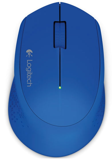 Logitech M280 - Ratón - diestro - óptico - 3 botones - inalámbrico - 2.4 GHz - receptor inalámbrico USB - azul Guatemala