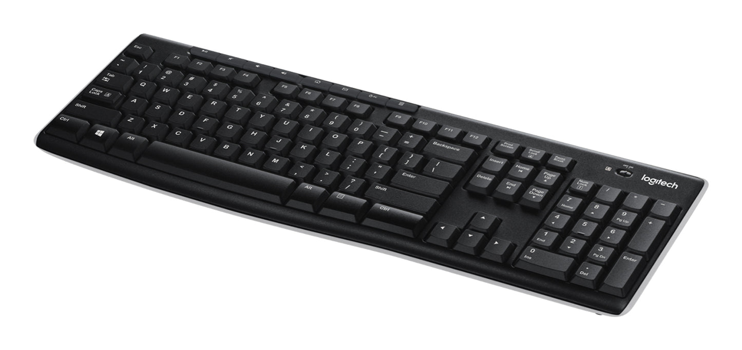 Logitech Wireless Keyboard K270 - Teclado - inalámbrico - 2.4 GHz Guatemala