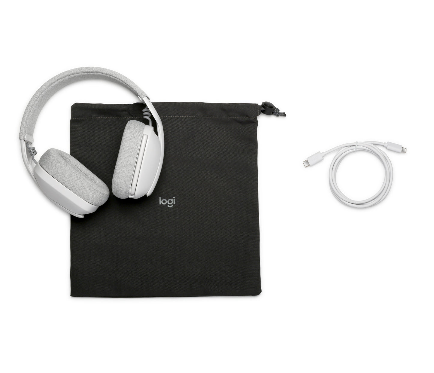 Logitech Zone Vibe 100 - Auricular - tamaño completo - Bluetooth - inalámbrico - blanco hueso Guatemala