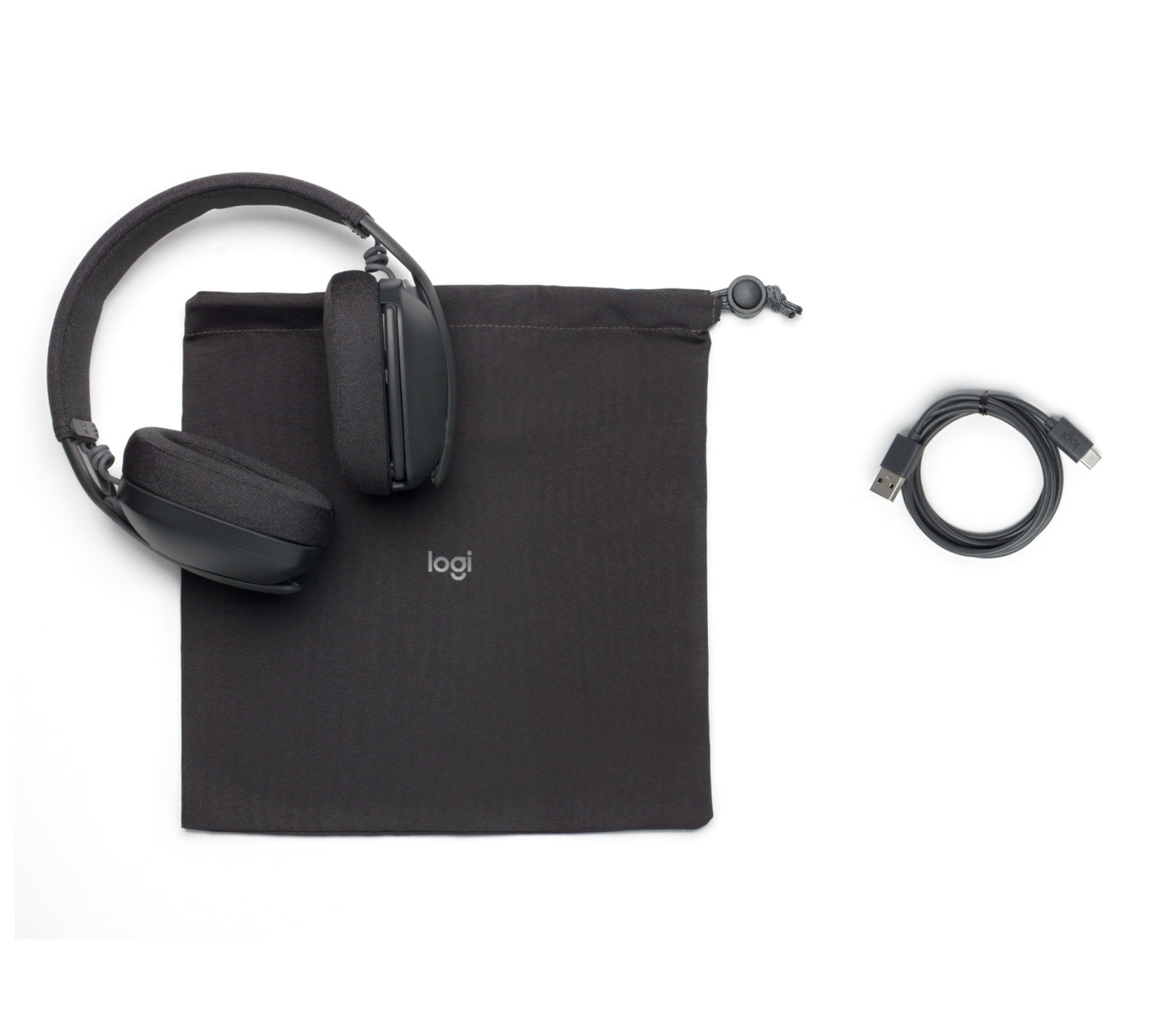 Logitech Zone Vibe 100 - Auricular - tamaño completo - Bluetooth - inalámbrico - grafito Guatemala