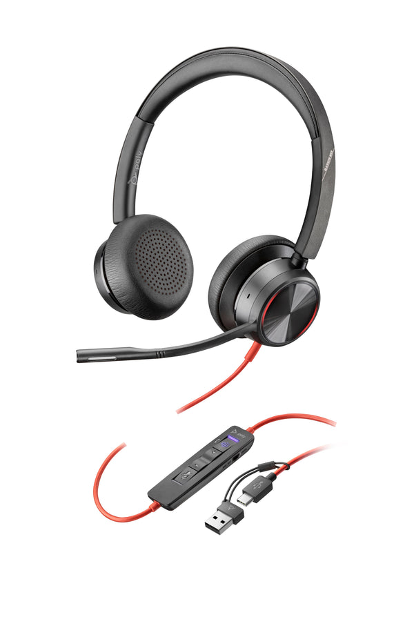 POLY - Headphones - Wired - Blackwire 8225 Stereo Guatemala