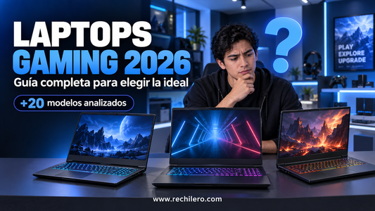 Guía Completa: Laptops Gaming 2026 - Especificaciones, Marcas y Top 20 Recomendadas