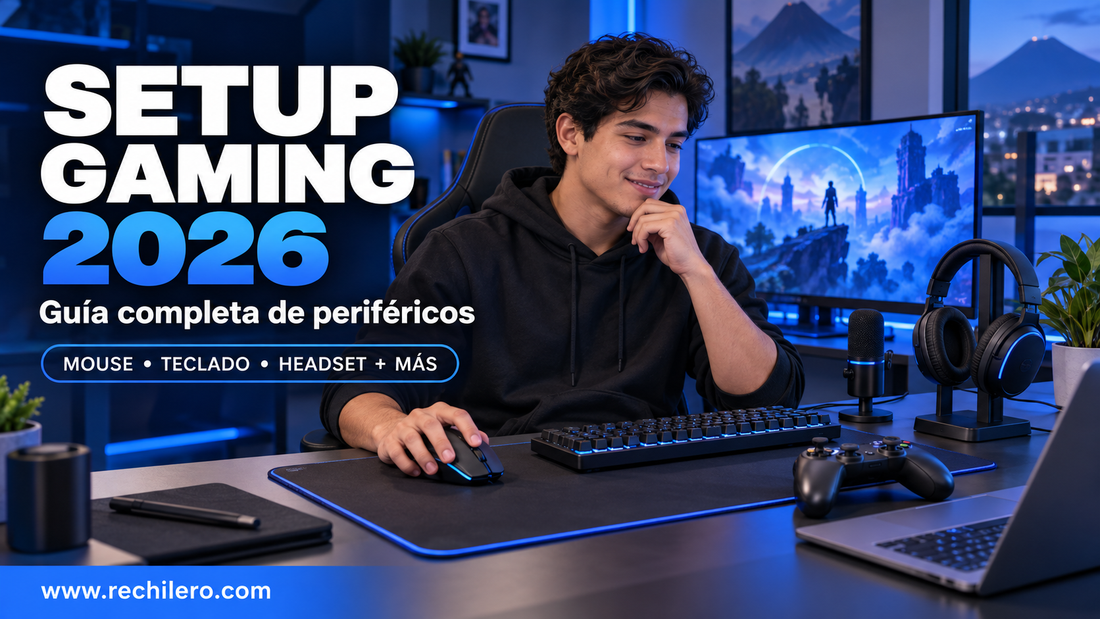 ACCESORIOS GAMING SETUP - PERIFÉRICOS COMPLETOS 2026