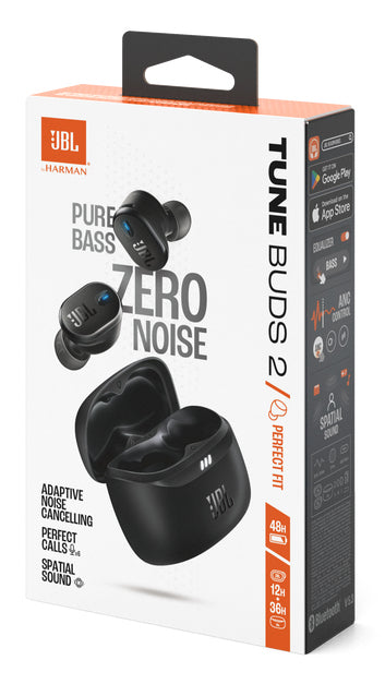 Auriculares JBL Tune Buds 2 Negro - Guatemala