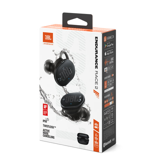 Auriculares JBL Endurance Race 2 Negro - Guatemala