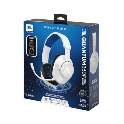 Auriculares Gamer JBL Quantum 360P Inalámbricos Blanco - Guatemala