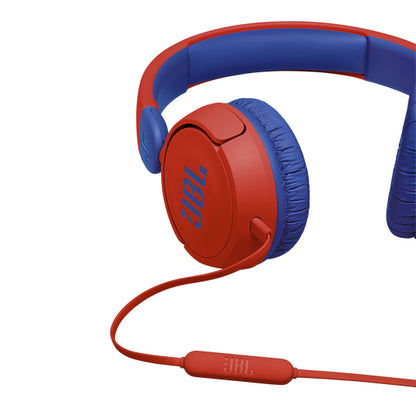 Audífonos JBL JR310 con Cable Rojo - Guatemala