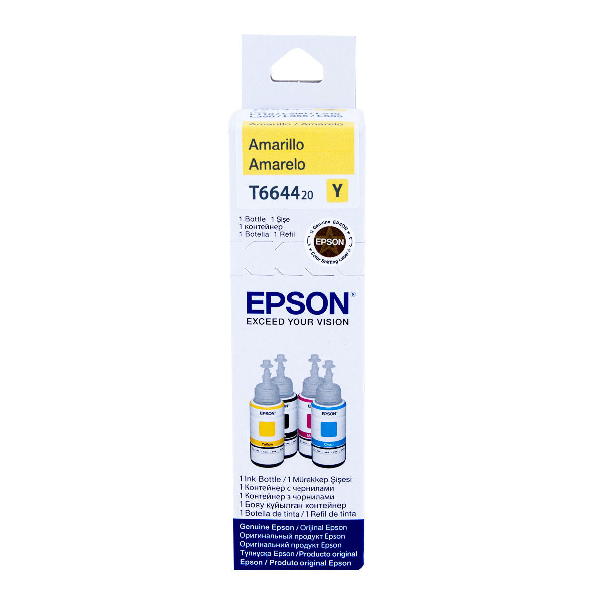 Tinta Epson 664 Amarilla 70 ml T664420-AL