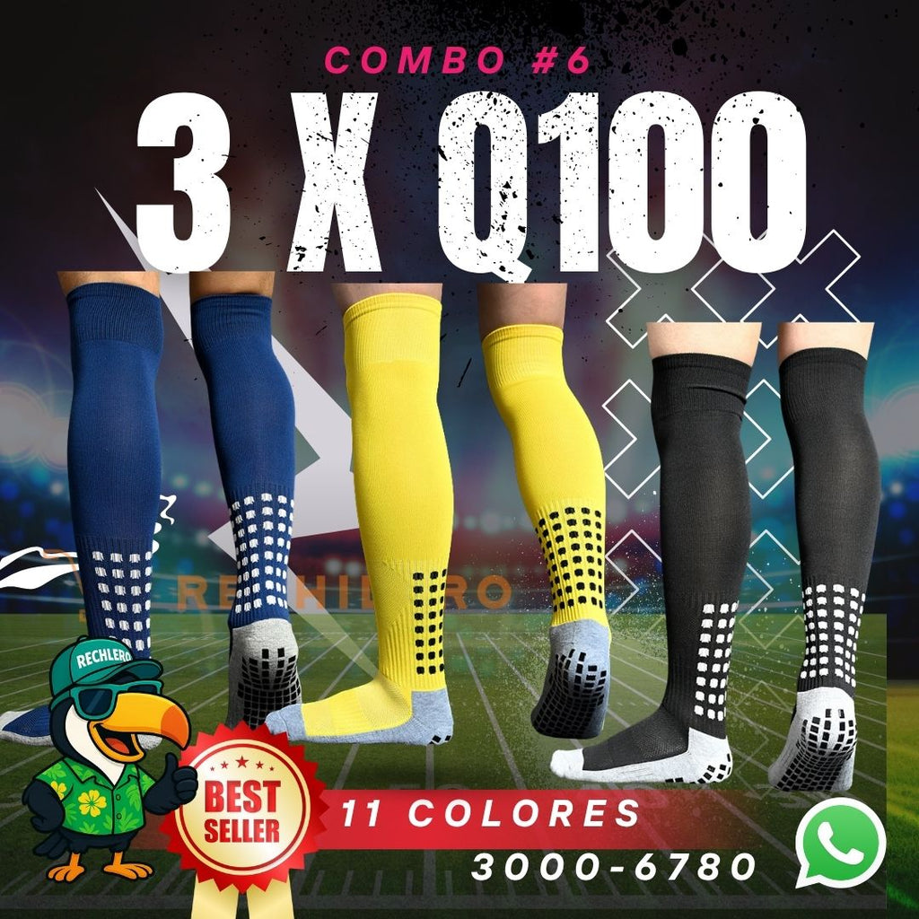 Medias futbol Antideslizantes