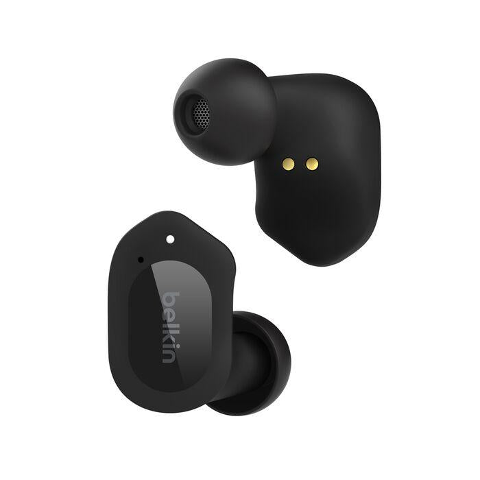Belkin SoundForm Play - True wireless earphones with mic - in-ear - Bluetooth - active noise canceling - midnight