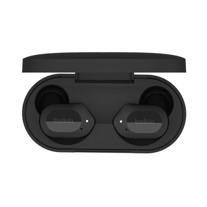 Belkin SoundForm Play - True wireless earphones with mic - in-ear - Bluetooth - active noise canceling - midnight
