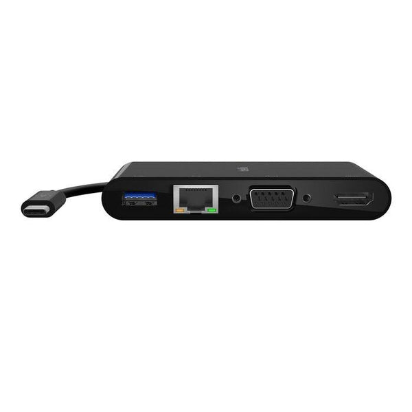Belkin - Multimedia and charge adapter - USB-C - VGA, HDMI - 1GbE