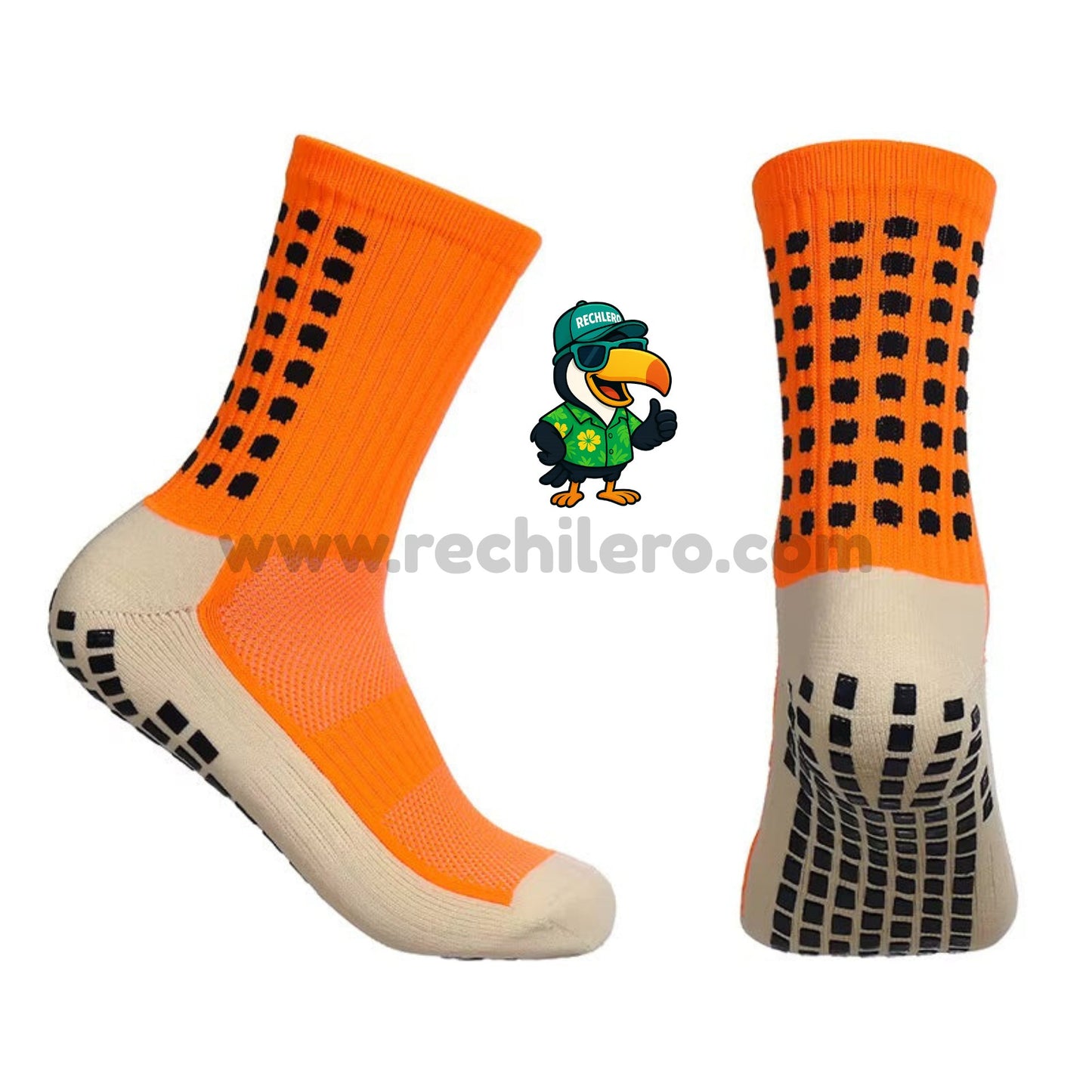 Calcetines Antideslizantes Naranja