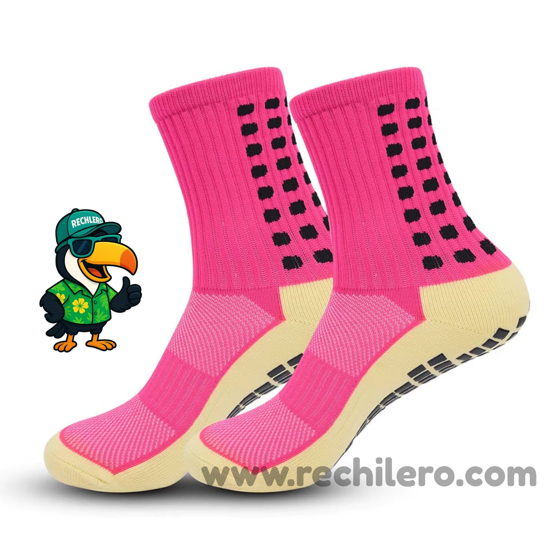 Calcetines Antideslizantes Rosado