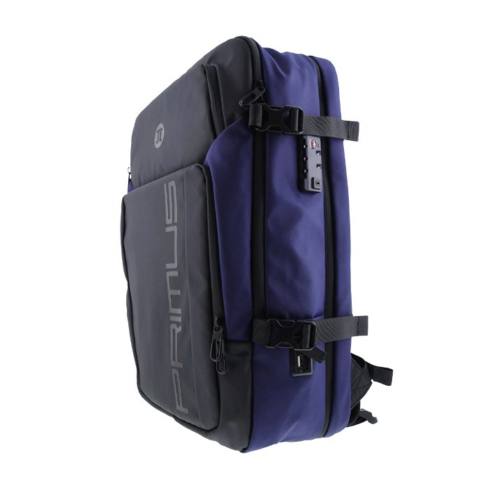 Primus Gaming - Notebook carrying backpack - 17" - 100% polyester - black and purple.