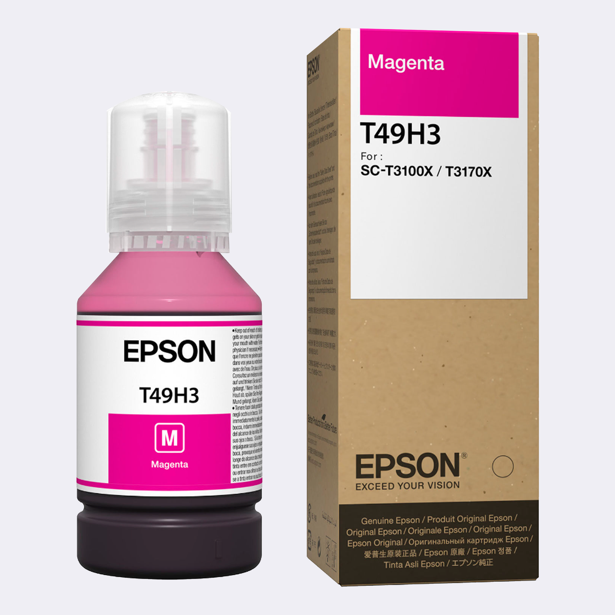Tinta Epson T49H Magenta 140 ml Original - Guatemala