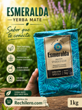 Yerba Mate Esmeralda Natural, Sin Azúcar, Sabor Suave | Compra en Guatemala