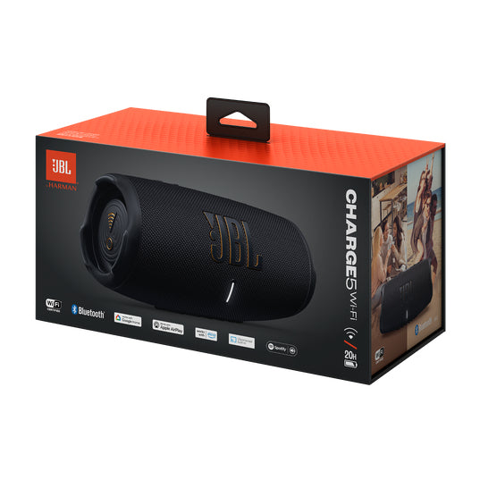 Parlante JBL Charge 5 Bluetooth Wifi Negro - Guatemala