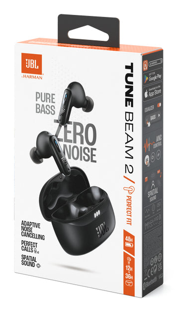 Auriculares JBL Tune Beam Negro - Guatemala