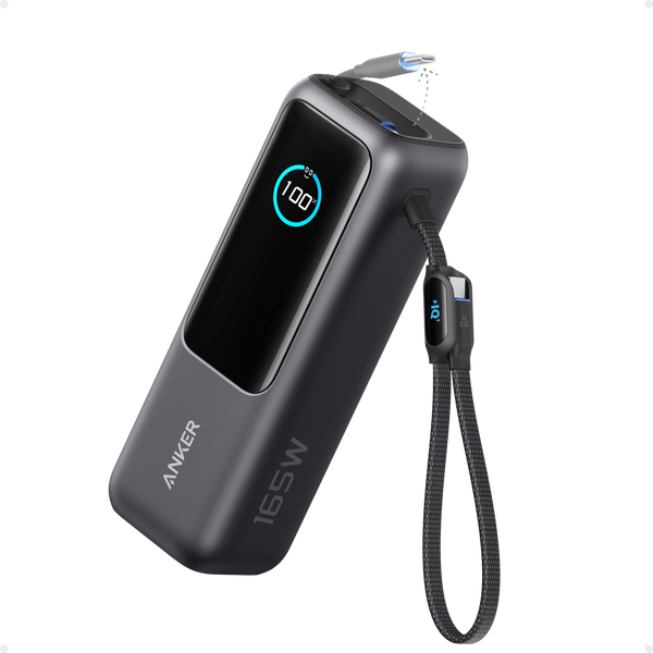 Anker - Power bank - 165 Watt - Lithium - For - - black Guatemala