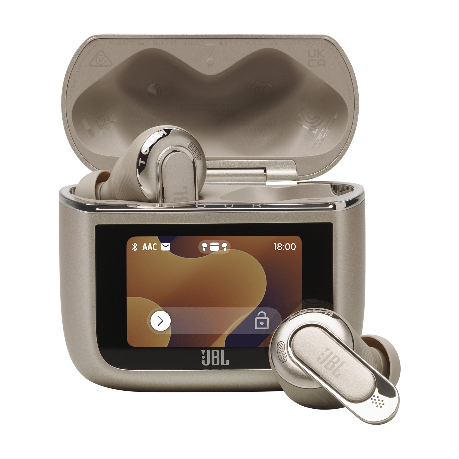 Auriculares JBL Tourpro 3 totalmente inalámbricos Latte Guatemala