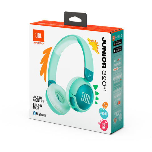 Auriculares JBL JR 320 BT para Niños Verde - Guatemala