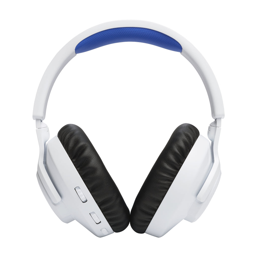JBL Quantum 360P - Auricular - tamaño completo - Bluetooth/radiofrecuencia de 24 GHz - inalámbrico - blanco