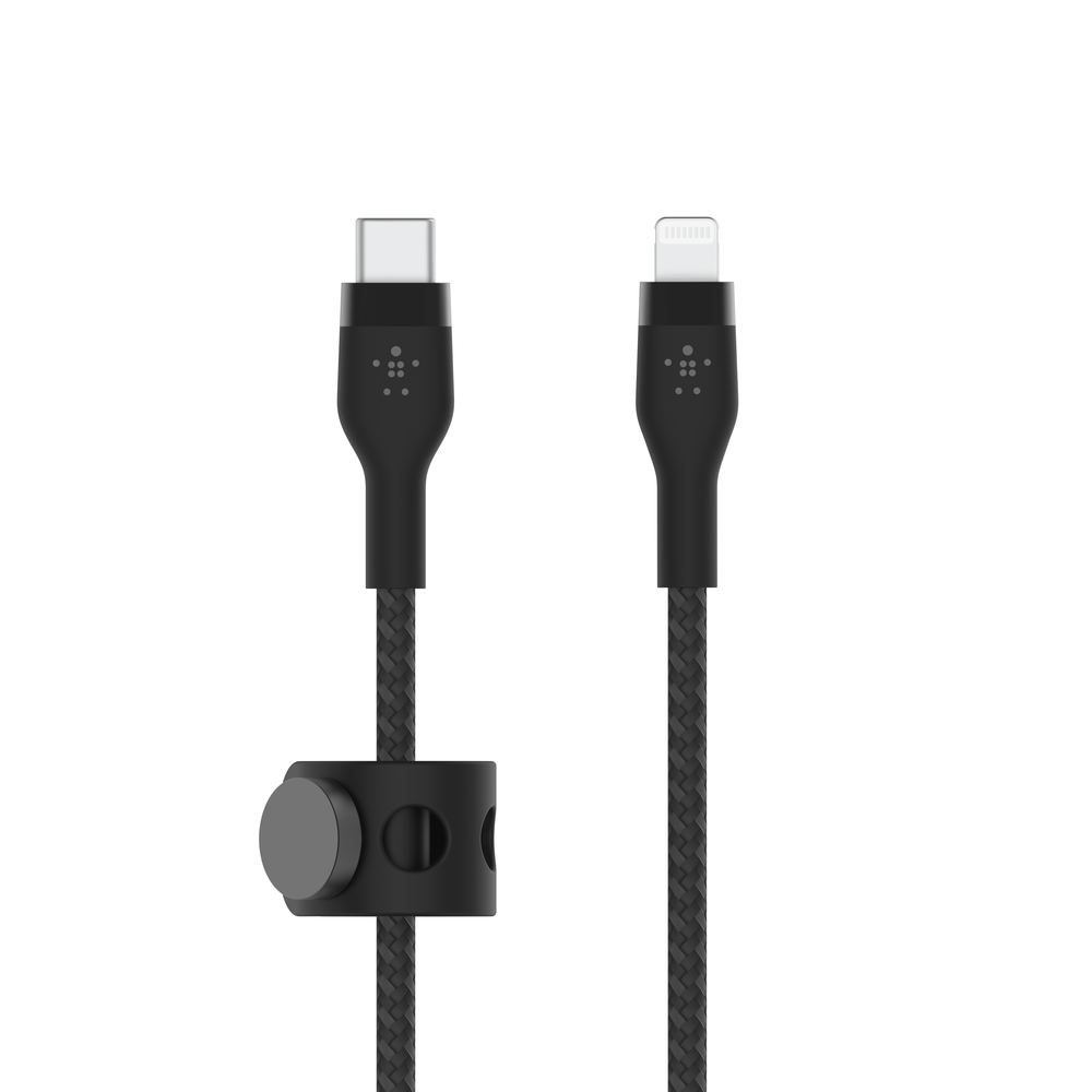 Belkin BoostCharge - Cable Lightning - 24 pin USB-C macho a Lightning macho - 2 m - negro Guatemala