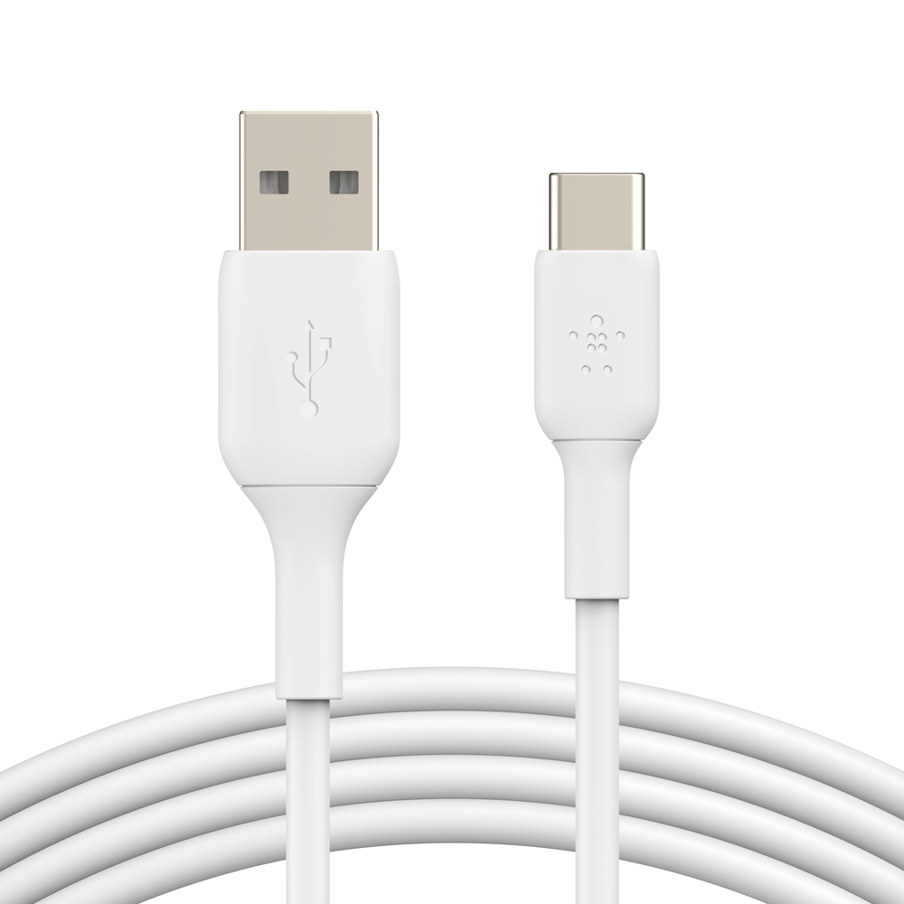 Belkin BoostCharge - Cable USB - 24 pin USB-C (M) a USB (M) - 2 m - blanco Guatemala