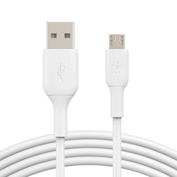 Belkin BoostCharge - Cable USB - Micro-USB tipo B (M) a USB (M) - 1 m - blanco Guatemala