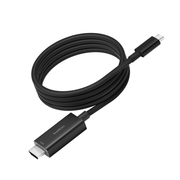 Belkin Connect - Cable adaptador - 24 pin USB-C macho a HDMI macho - 2 m - negro - pasivo admite 8K60Hz admite modo Alt DP Guatemala