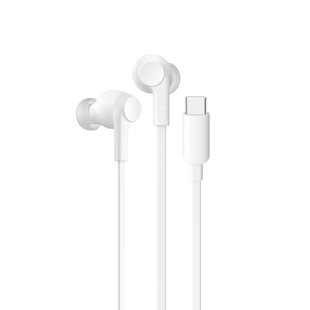 Belkin - Headphones - SoundForm ANC Wired Earbuds (U Guatemala