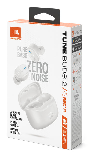 Auriculares JBL Tune Buds 2 Blanco - Guatemala
