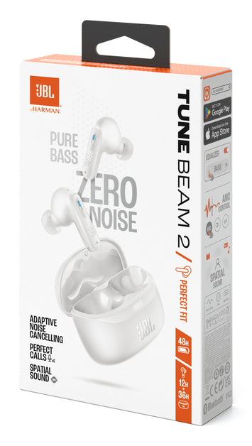 Auriculares JBL Tune Beam Blanco - Guatemala