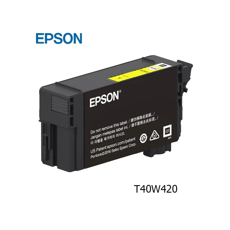 Cartucho Epson T40W Amarillo 50 ml T40W420